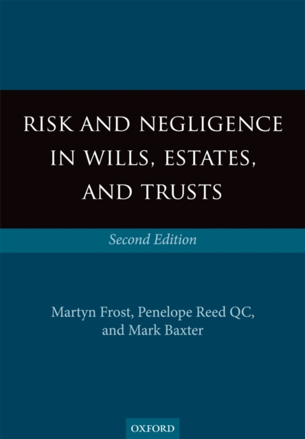 Risk and Negligence in Wills, Estates, and Trusts, EPUB eBook
