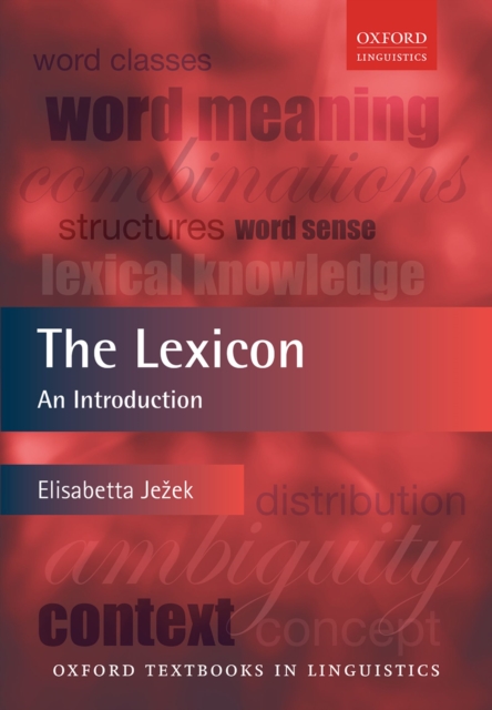The Lexicon : An Introduction, PDF eBook