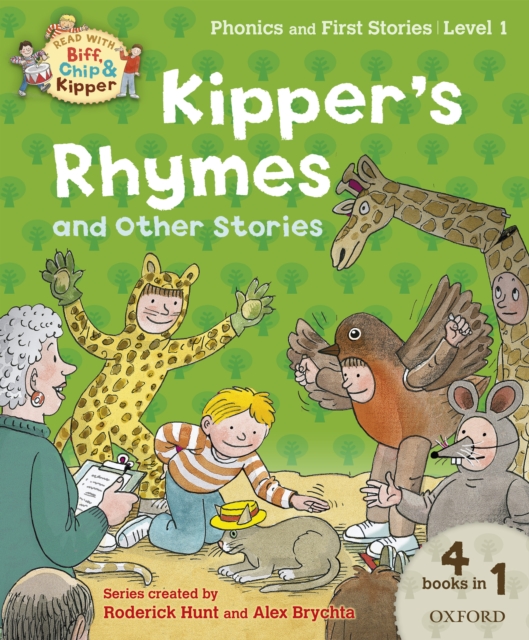 Read with Biff, Chip and Kipper Phonics & First Stories: Level 1: Kipper's Rhymes and Other Stories, EPUB eBook