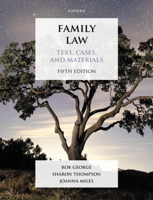 Family Law : Text, Cases, and Materials, Paperback / softback Book