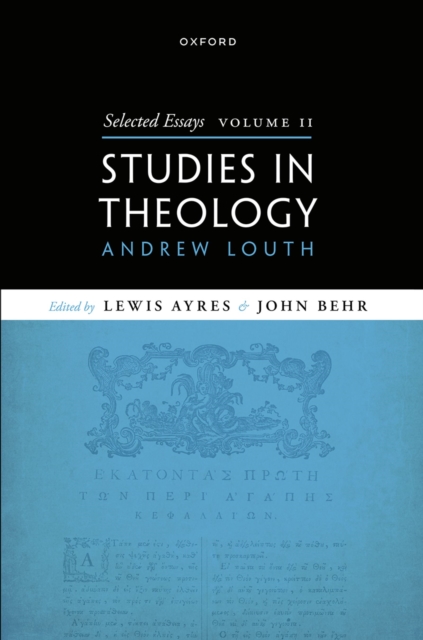Selected Essays, Volume II : Studies in Theology, EPUB eBook