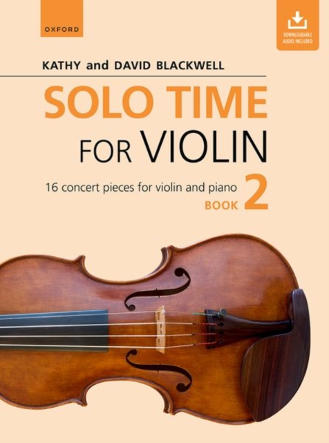 Solo Time for Violin Book 2 : 16 concert pieces for violin and piano, Sheet music Book