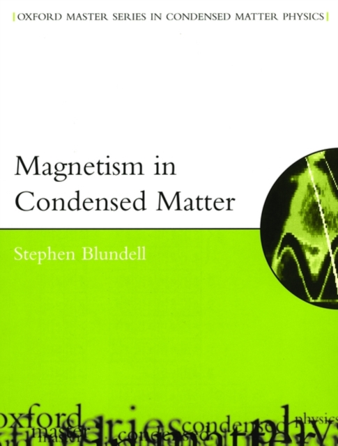 Magnetism in Condensed Matter, Paperback / softback Book