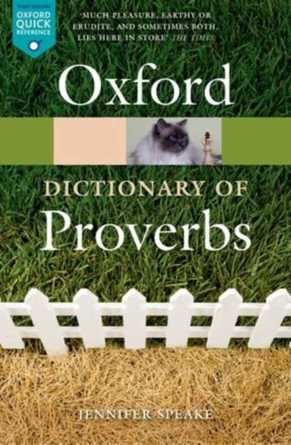 Oxford Dictionary of Proverbs, Paperback / softback Book