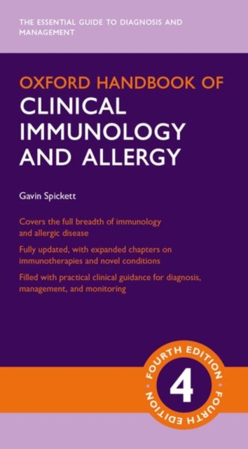 Oxford Handbook of Clinical Immunology and Allergy, Part-work (fascÃ­culo) Book