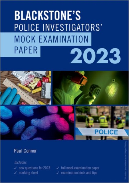 Blackstone's Police Investigators Mock Exam 2023, Paperback / softback Book