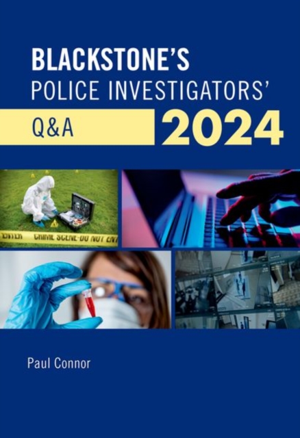 Blackstone's Police Investigators' Q&A 2024, Paperback / softback Book