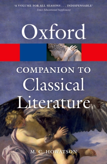 The Oxford Companion to Classical Literature, Paperback / softback Book