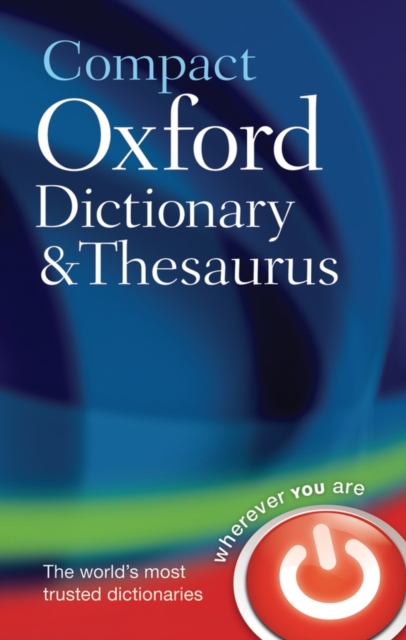 Compact Oxford Dictionary & Thesaurus, Hardback Book