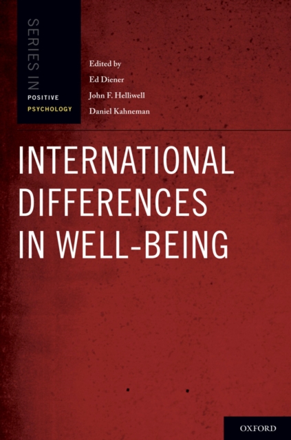 International Differences in Well-Being, PDF eBook