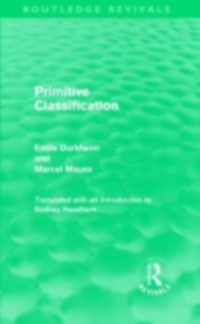 Primitive Classification (Routledge Revivals), PDF eBook