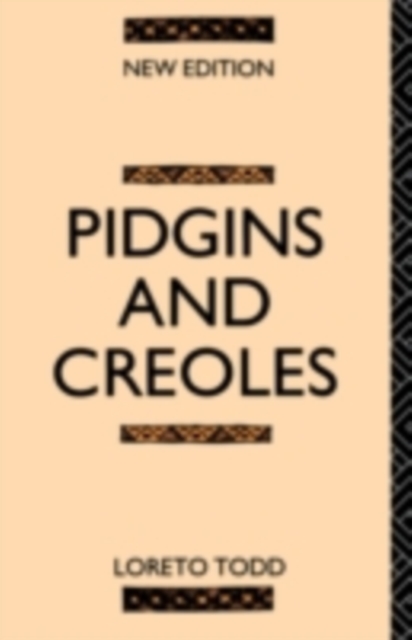 Pidgins and Creoles, PDF eBook