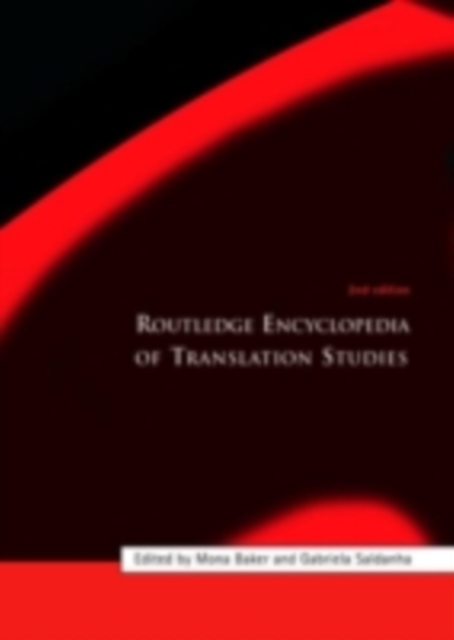 Routledge Encyclopedia of Translation Studies, PDF eBook
