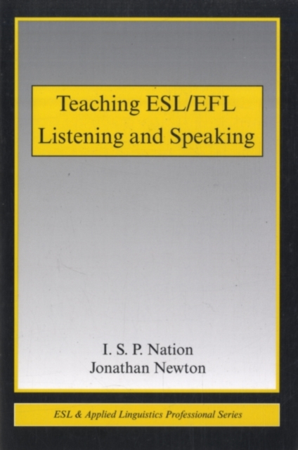 Teaching ESL/EFL Listening and Speaking, PDF eBook