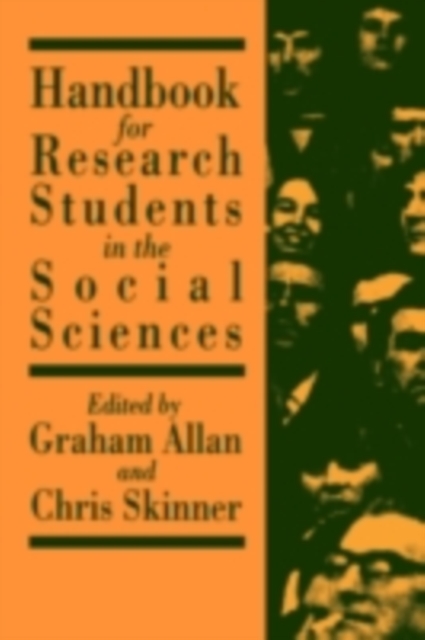 Handbook for Research Students in the Social Sciences, PDF eBook