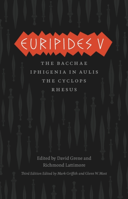 Euripides V : Bacchae, Iphigenia in Aulis, The Cyclops, Rhesus, EPUB eBook