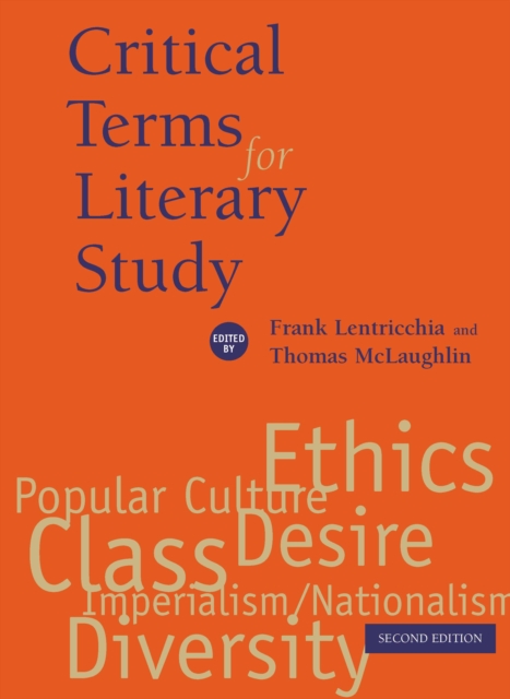 Critical Terms for Literary Study, Second Edition, EPUB eBook