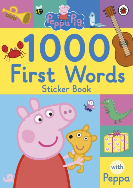 Peppa Pig: 1000 First Words Sticker Book, Paperback / softback Book