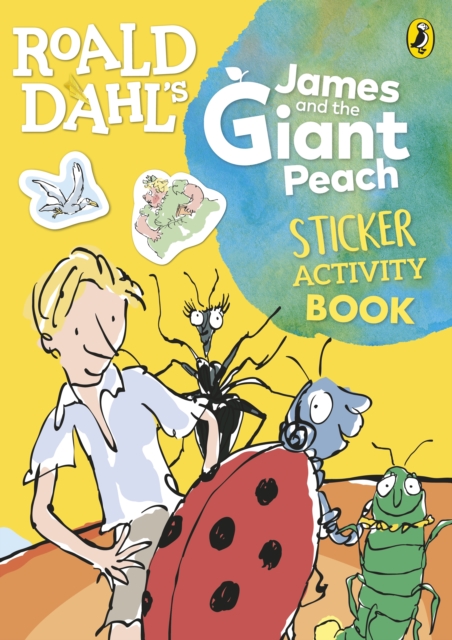Roald Dahl's James and the Giant Peach Sticker Activity Book, Paperback / softback Book