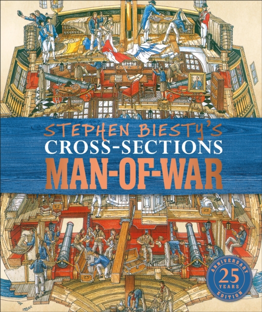 Stephen Biesty's Cross-Sections Man-of-War, EPUB eBook