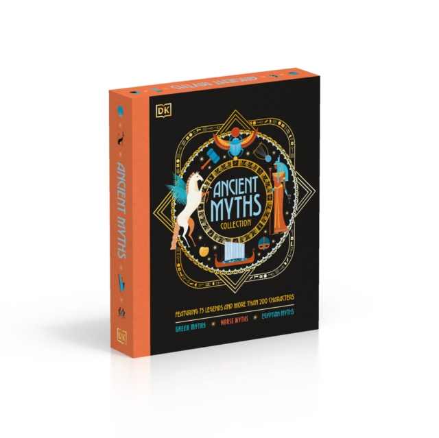 Ancient Myths Collection: Greek Myths, Norse Myths and Egyptian Myths : Featuring 75 Legends and More than 200 Characters, Multiple-component retail product, slip-cased Book