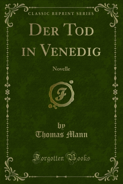Der Tod in Venedig : Novelle, PDF eBook