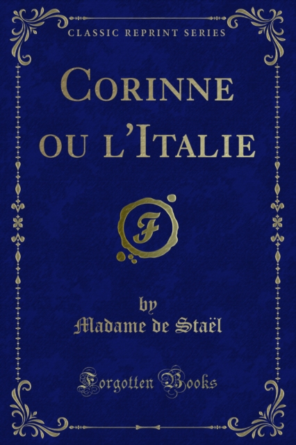 Corinne ou l'Italie, PDF eBook