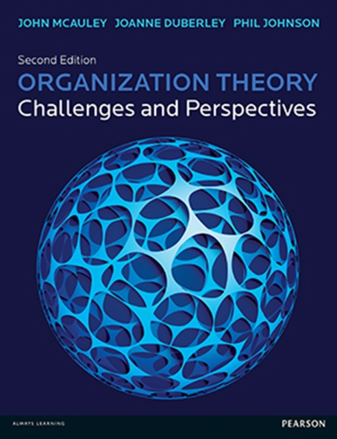 Organization Theory : Challenges And Perspectives, PDF eBook