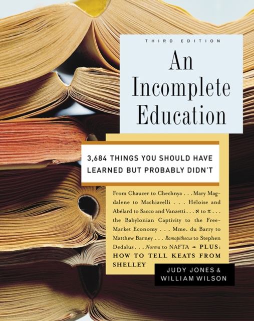 Incomplete Education, EPUB eBook