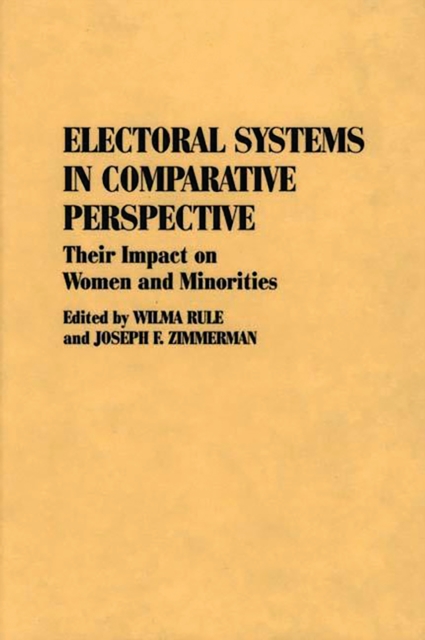Electoral Systems in Comparative Perspective : Their Impact on Women and Minorities, PDF eBook