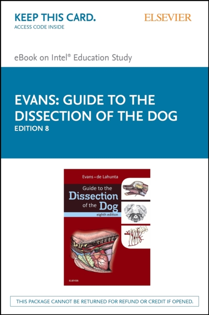 Guide to the Dissection of the Dog - E-Book : Guide to the Dissection of the Dog - E-Book, EPUB eBook