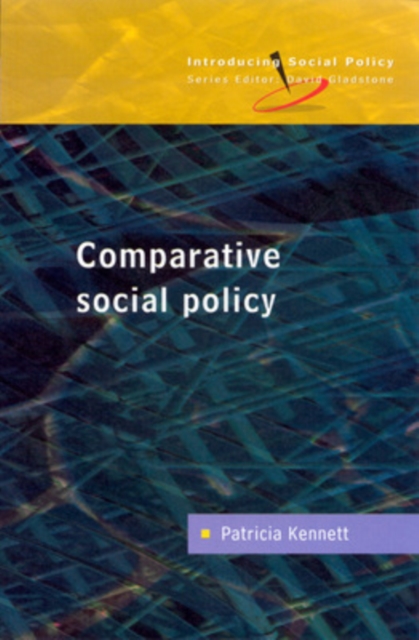 Comparative Social Policy, PDF eBook