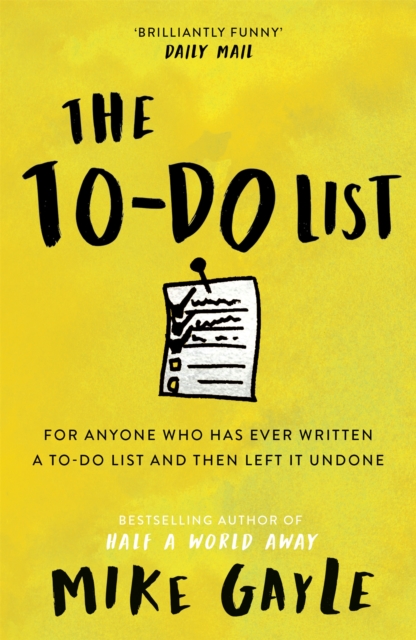 The To-Do List, Paperback / softback Book
