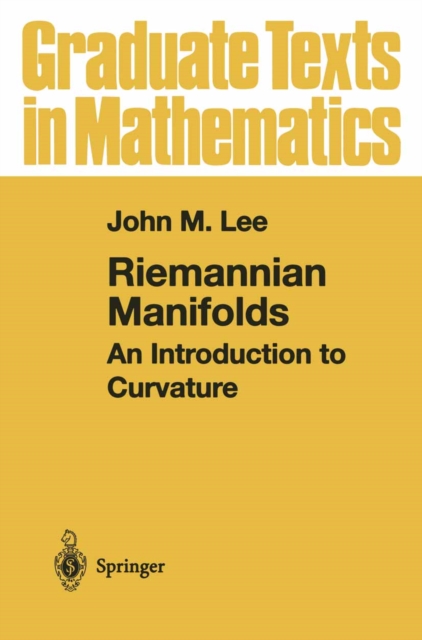 Riemannian Manifolds : An Introduction to Curvature, PDF eBook
