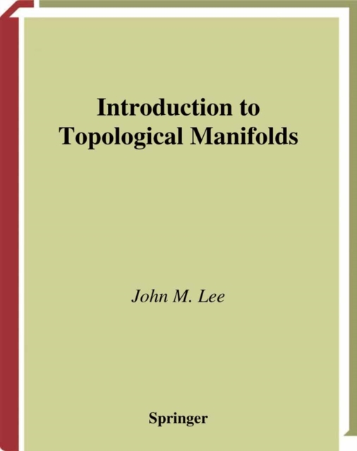 Introduction to Topological Manifolds, PDF eBook