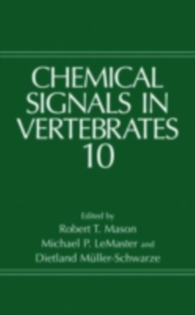 Chemical Signals in Vertebrates 10, PDF eBook