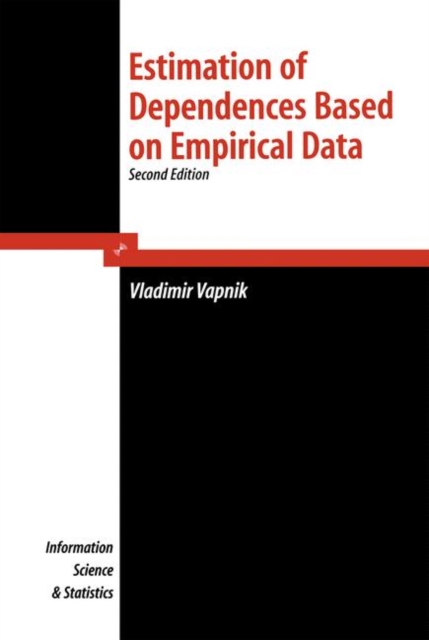 Estimation of Dependences Based on Empirical Data, PDF eBook