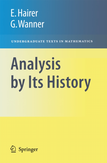 Analysis by Its History, PDF eBook