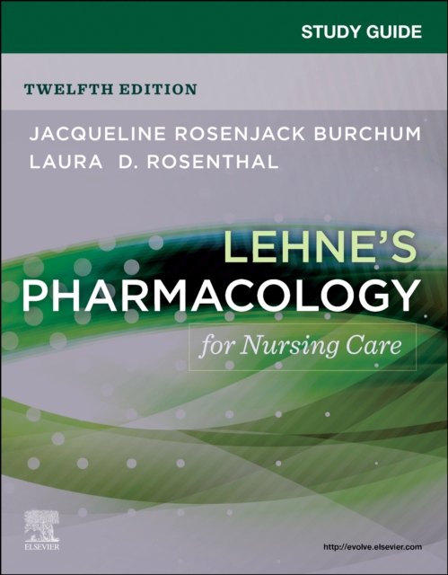 Study Guide for Lehne's Pharmacology for Nursing Care, Paperback / softback Book