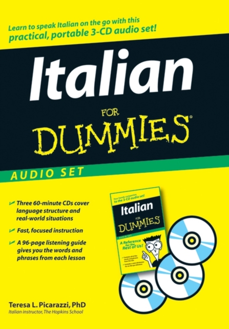 Italian For Dummies Audio Set, CD-Audio Book
