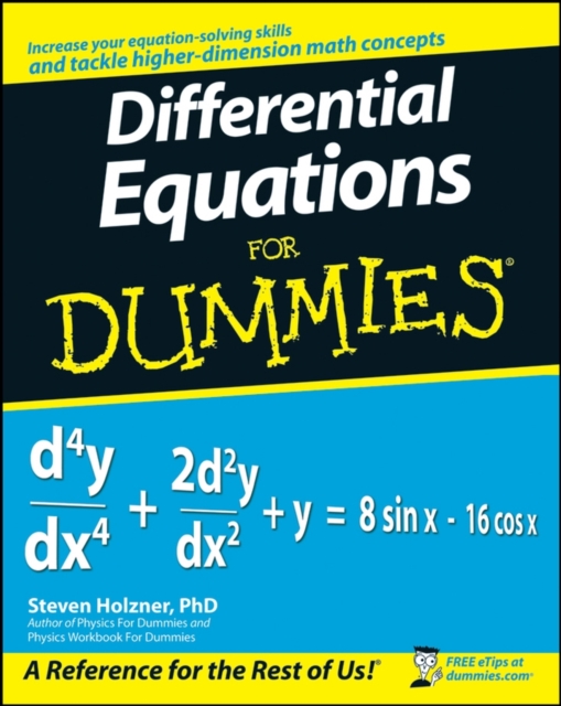 Differential Equations For Dummies, Paperback / softback Book