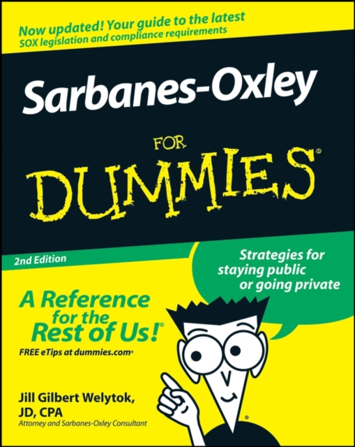 Sarbanes-Oxley For Dummies, PDF eBook