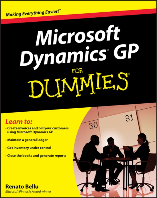 Microsoft Dynamics GP For Dummies, Paperback / softback Book