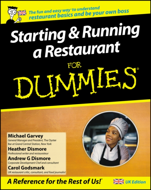 Starting and Running a Restaurant For Dummies, UK Edition, Paperback / softback Book