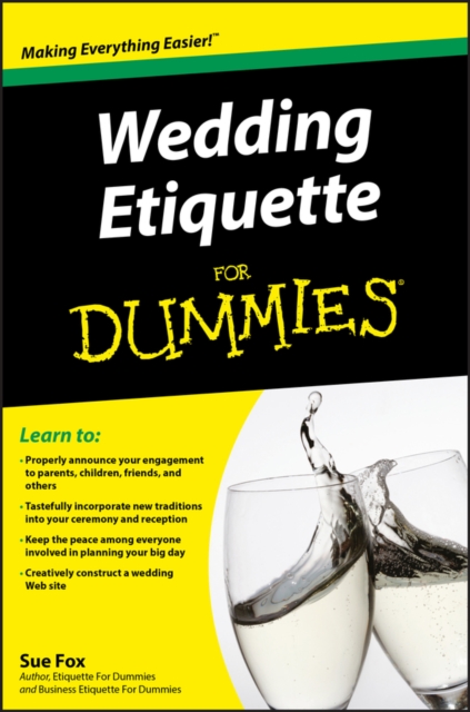 Wedding Etiquette For Dummies, PDF eBook
