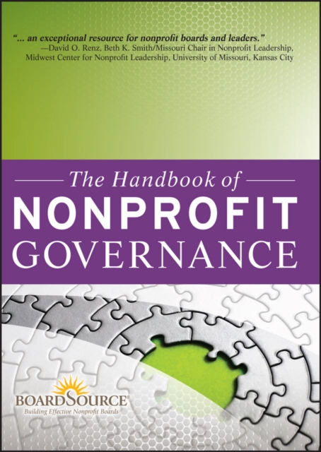 The Handbook of Nonprofit Governance, PDF eBook