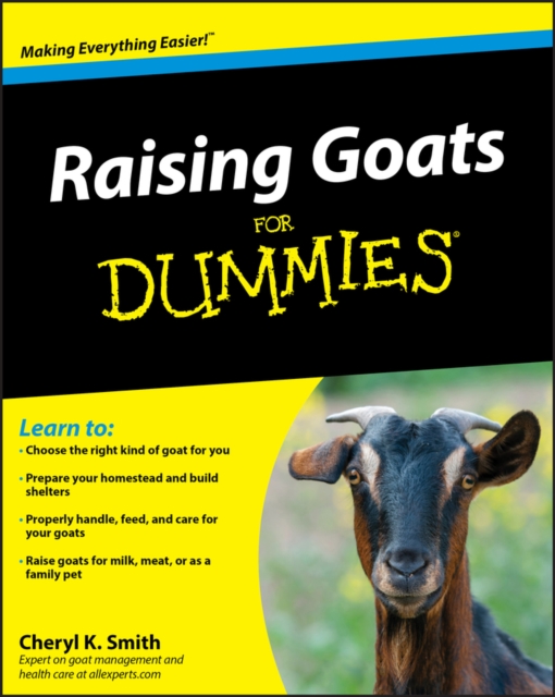 Raising Goats For Dummies, EPUB eBook