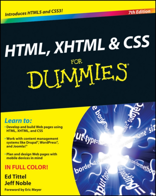 HTML, XHTML and CSS For Dummies, Paperback / softback Book
