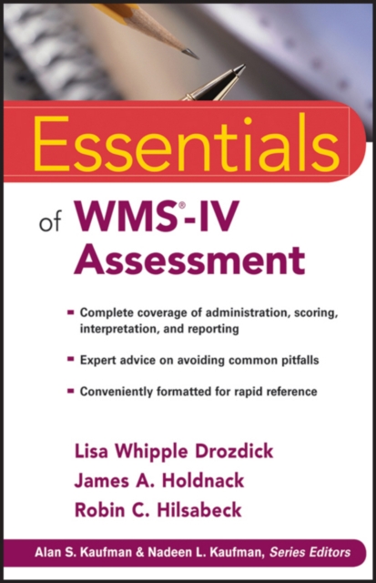 Essentials of WMS-IV Assessment, PDF eBook