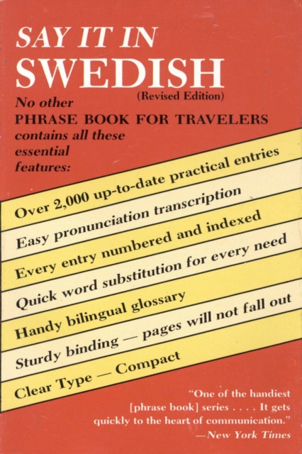 Say It in Swedish (Revised), EPUB eBook
